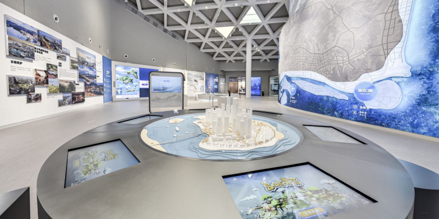 舟山市城市展示馆：领略舟山市高质量发展的宏图