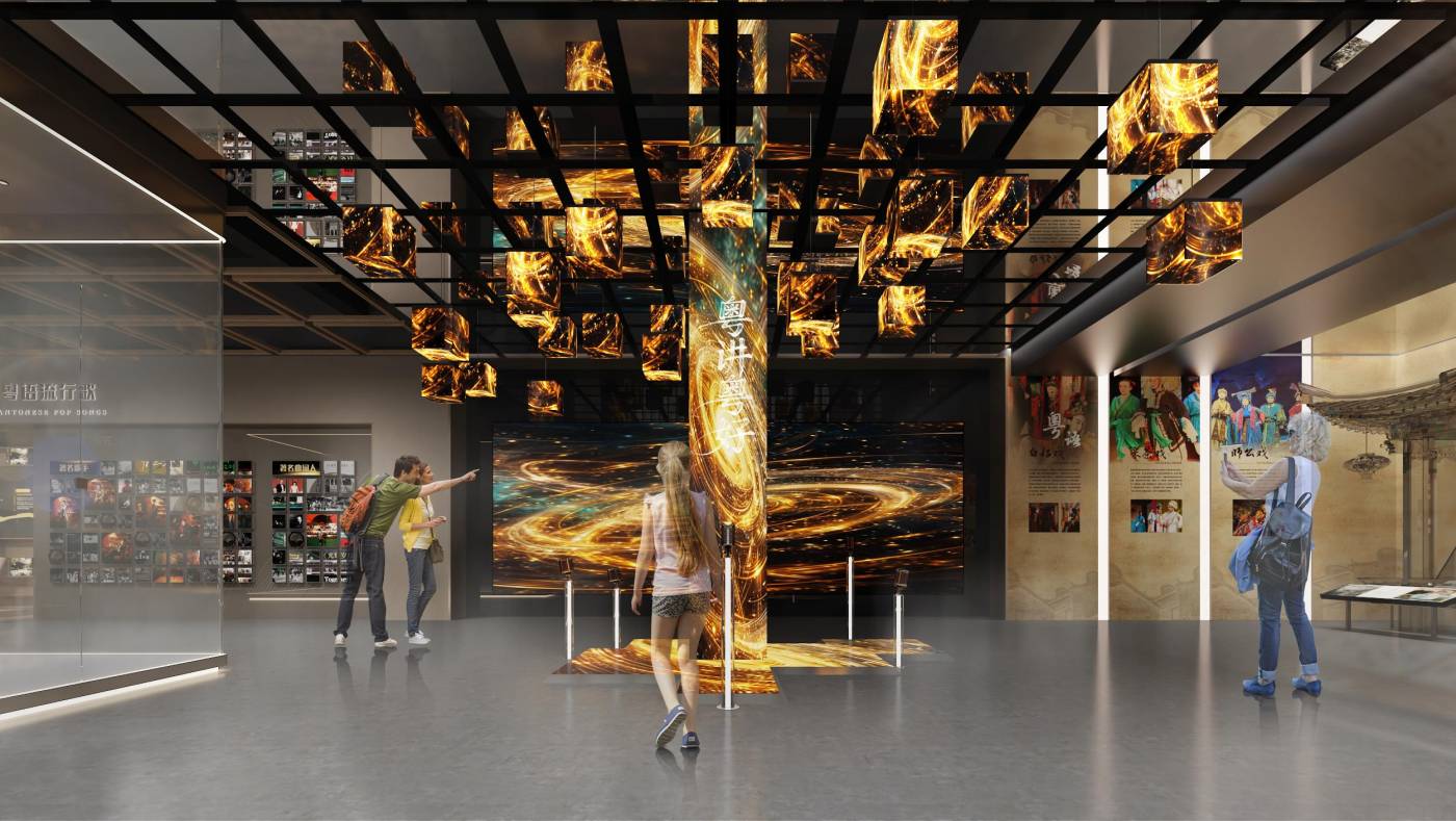 公展厅设计中的色彩密码，解锁公司展厅设计中品牌调性的视觉表达